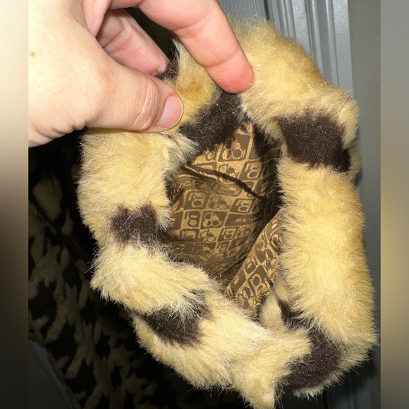 Marc Ecko Industrial faux fur and leather jacket. Size L. Mid length. - Picture 8 of 16